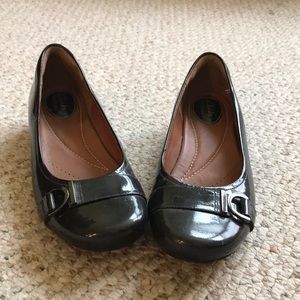 Concert Choir Clark’s Black Patent Flats